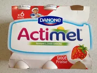 Actimel, Goût Fraise