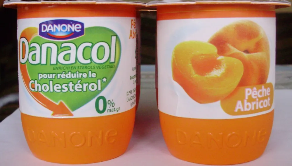 Danacol (0 % MG) Pêche Abricot