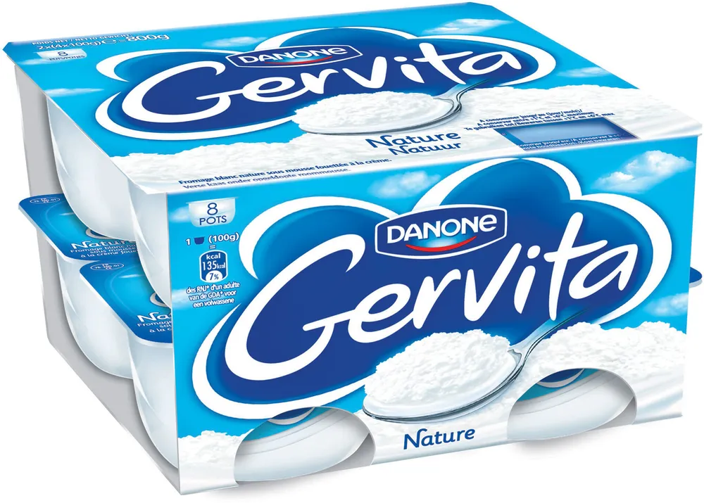 Gervita nature 100 g x 8