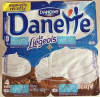 Danette (le Liégeois Café) 4 Pots