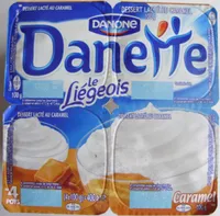 Danette (le Liégeois Caramel) 4 Pots