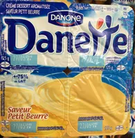 Danette - Crème dessert aromatisée saveur petit beurre