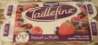 Taillefine (0 % MG) Fruits rouges panachés 8 Pots