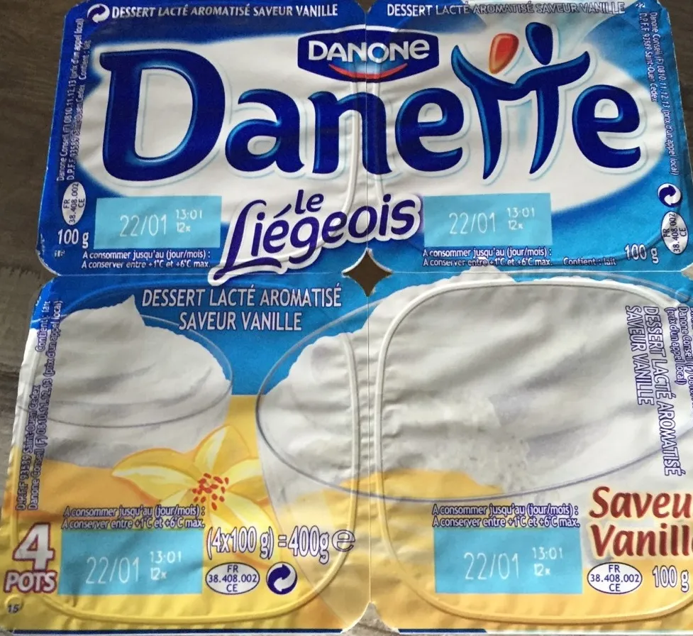 Le Liégeois Saveur Vanille