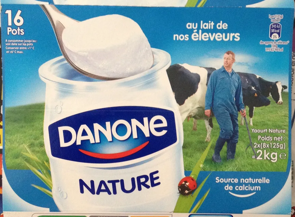 Yaourt (Nature) 16 Pots