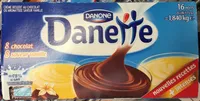 Danette (8 Chocolat - 8 Saveur Vanille)