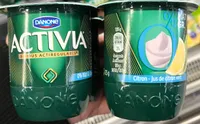 Activia Citron - Jus de Citron Vert (0% MG)
