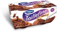 Taillefine mousse chocolat 60 g x 4
