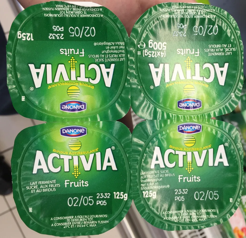 Activia Fruits Pruneaux