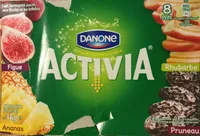 Activia Figue, Ananas, Rhubarbe, Pruneau