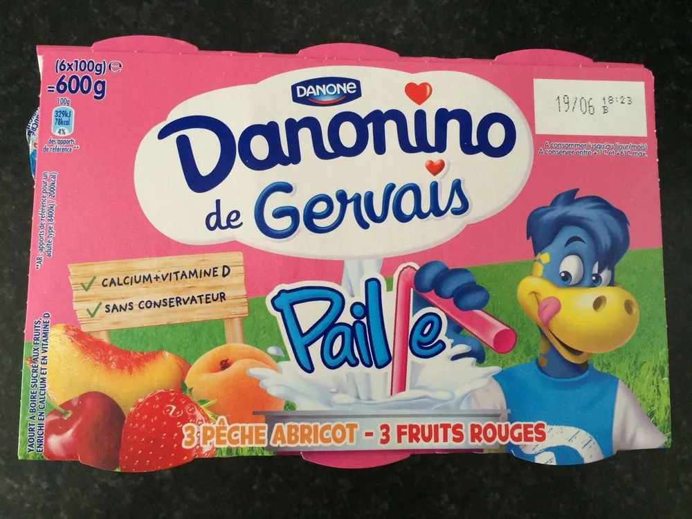 Danonino de Gervais Paille