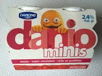 Danio Minis Framboise (2,4% MG)