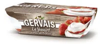 Gervais bicouche fraise 115 g x 2
