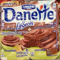 Danette (le Liégeois Saveur Pistache) 4 Pots