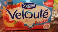Velouté Fruix Fraise - Framboise - Pêche - Abricot