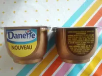 Creme  dessert  au chocolat  aromatisés  saveur banane