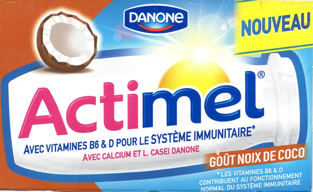 Actimel goût Noix de Coco