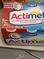 Actimel goût noix de coco