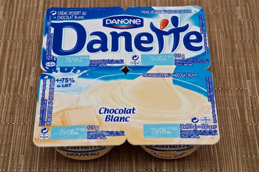 Danette Chocolat Blanc