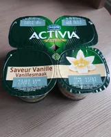 Activia saveur vanille