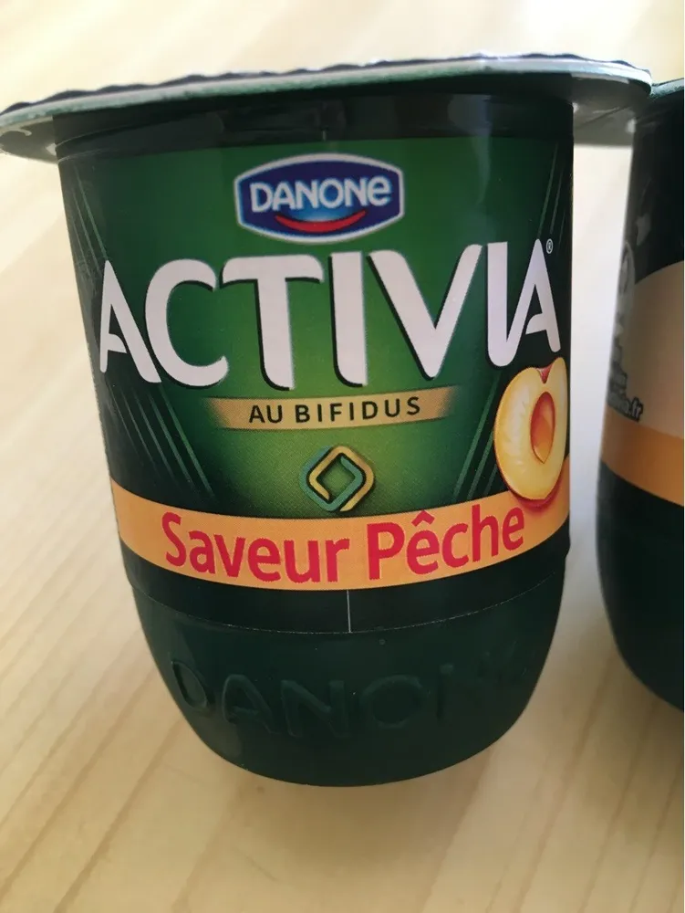 Activia Lait fermenté saveur pêche