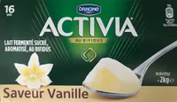 Activia saveur vanille