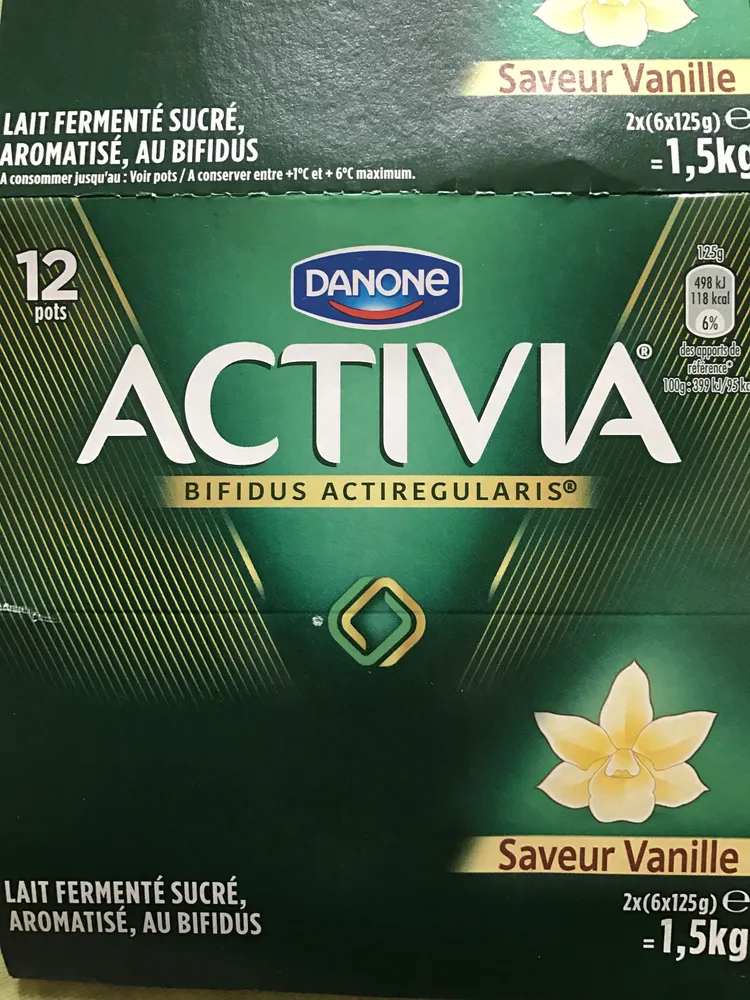 Activia vanille
