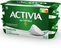 Activia bifidus nature 125 g x 16