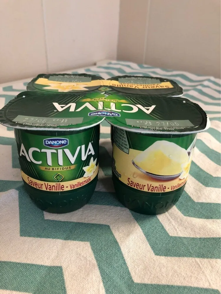 Activia saveur vanille
