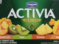Yaourts fruits exotiques Activia