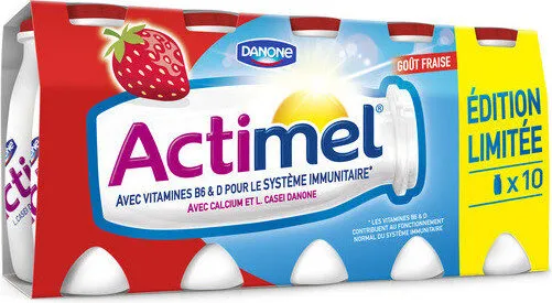 Actimel goût fraise
