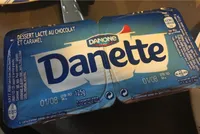 Danette Crème dessert chocolat/caramel les 4 pots de 125 g