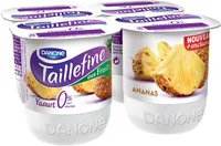 Taillefine fruits 125 g x 4 ananas
