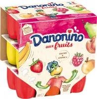 Danonino aux fruits panache 50 g x 18