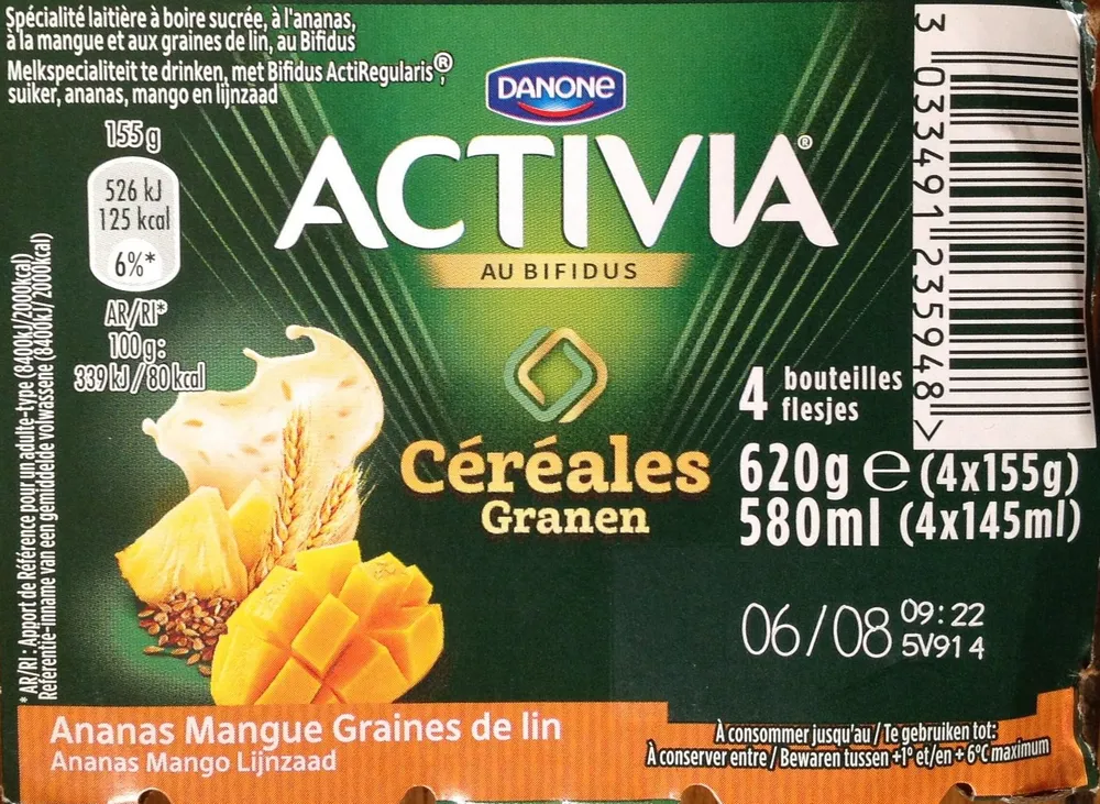 Activia aux Céréales