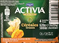 Activia aux Céréales