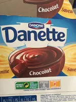 DANETTE chocolat vanille