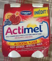 Cocktail Plaisir Goût Grenade Myrtille Maca