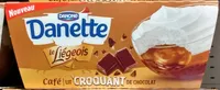 Le Liégeois Café Croquant sur Lit de Chocolat