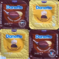 Danette double saveur vanille & chocolat