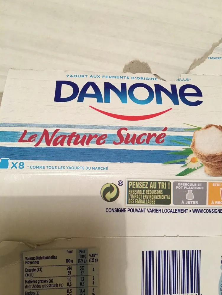 Le nature sucre