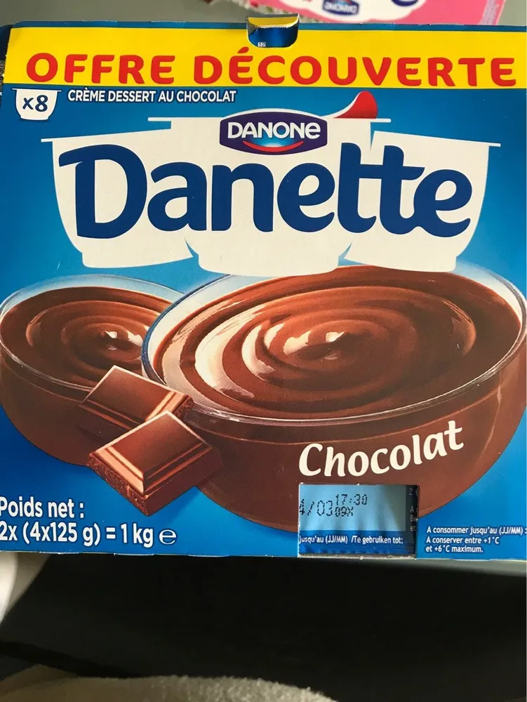 Danette chocolat