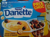 Danette vanille 3 chocos