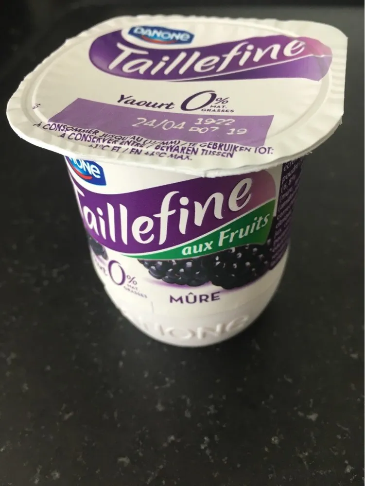 Taillefine Mûre/Myrtille 0%