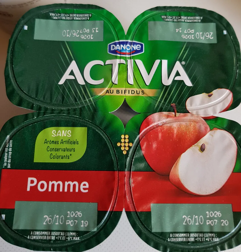 Yaourt pomme