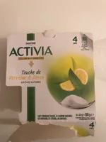 Activia touche citron verveine
