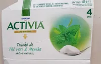 Activia au bifidus - Touche de thé vert & menthe