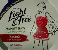 Light & Free Framboise et jus de grenade