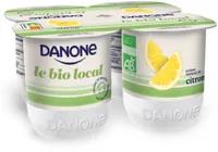 Danone bio citron 125 g x 4