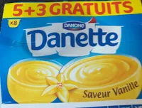 Danette saveur vanille